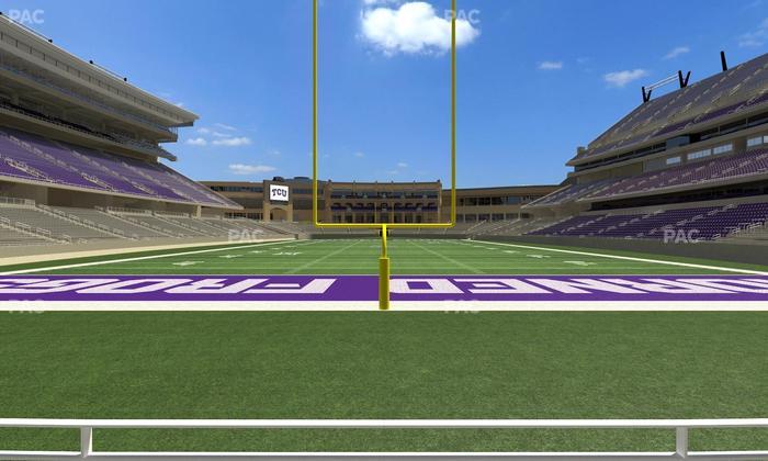 Amon G. Carter Stadium - Section 115 Seat View