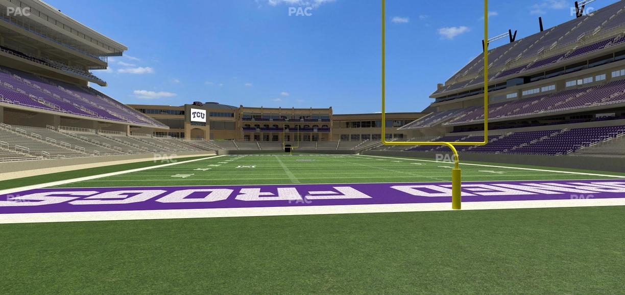 Amon G. Carter Stadium - Section 116 Seat View