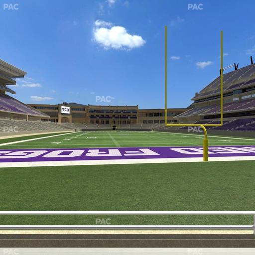 Amon G. Carter Stadium - Section 116 Seat View
