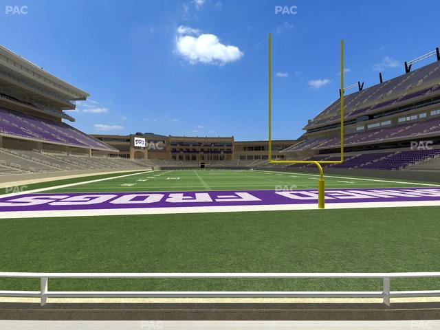 Amon G. Carter Stadium - Section 116 Seat View