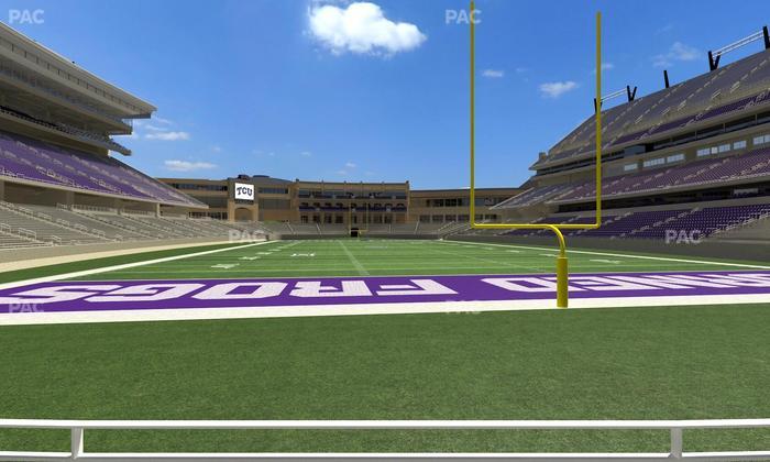 Amon G. Carter Stadium - Section 116 Seat View