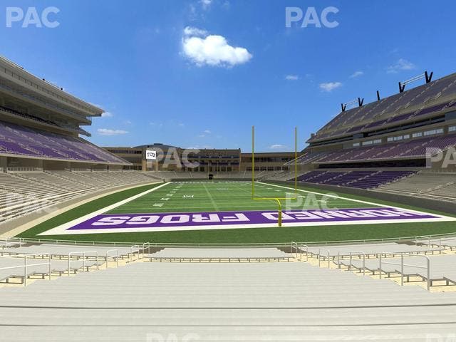 Amon G. Carter Stadium - Section 116 Seat View