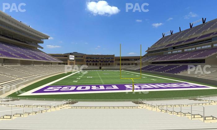 Amon G. Carter Stadium - Section 116 Seat View