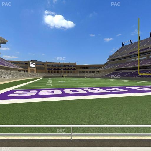 Amon G. Carter Stadium - Section 117 Seat View