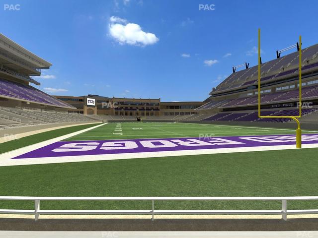 Amon G. Carter Stadium - Section 117 Seat View