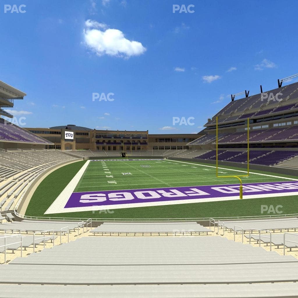 Amon G. Carter Stadium - Section 117 Seat View