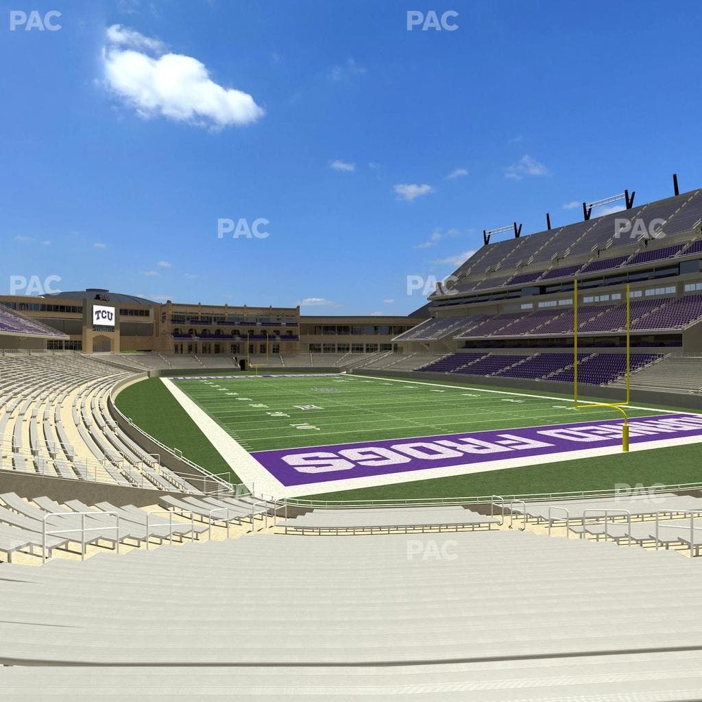 Amon G. Carter Stadium - Section 118 Seat View