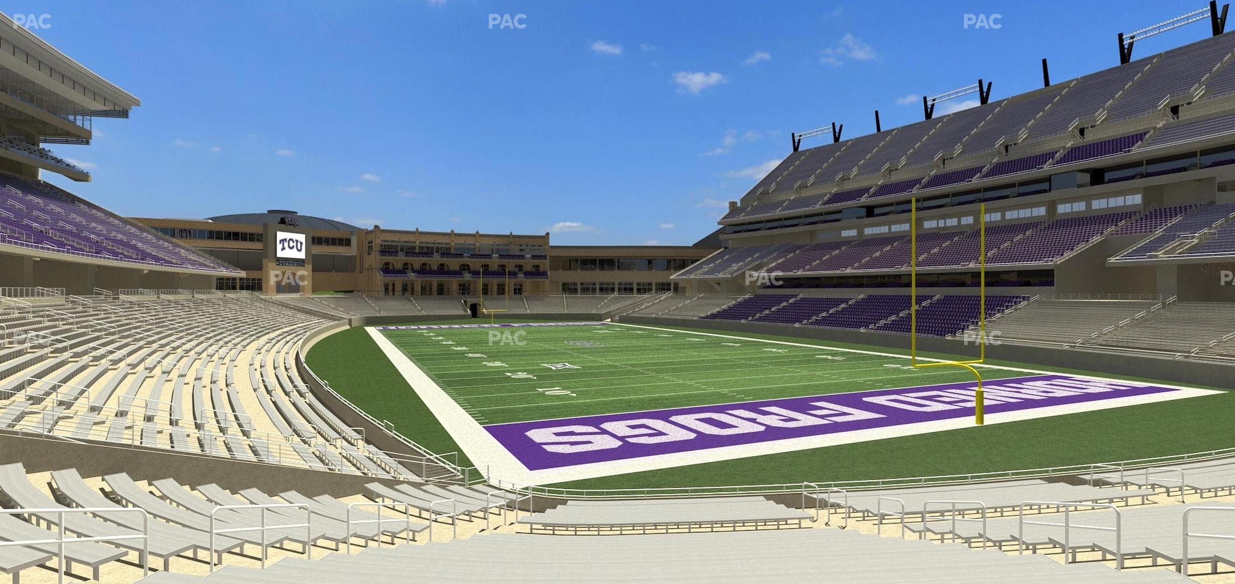 Amon G. Carter Stadium - Section 118 Seat View