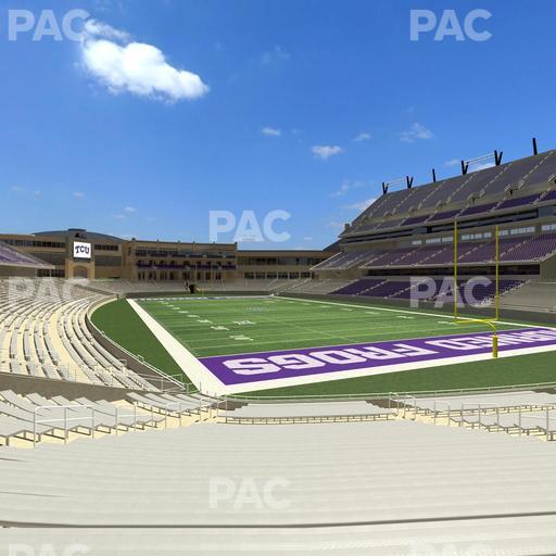 Amon G. Carter Stadium - Section 118 Seat View