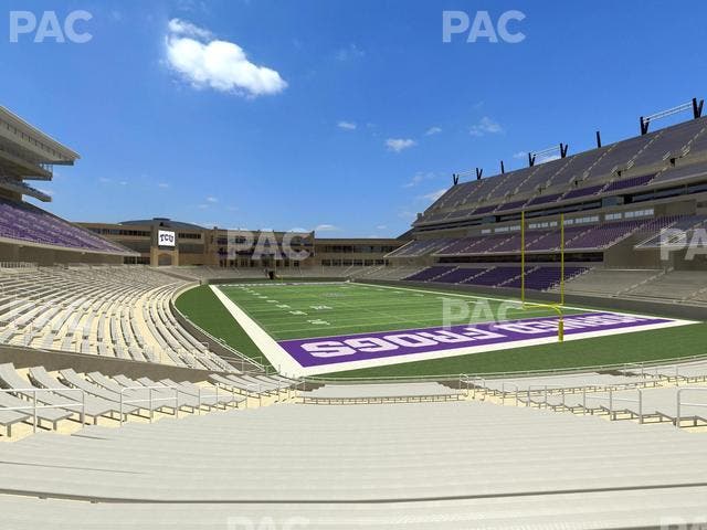 Amon G. Carter Stadium - Section 118 Seat View