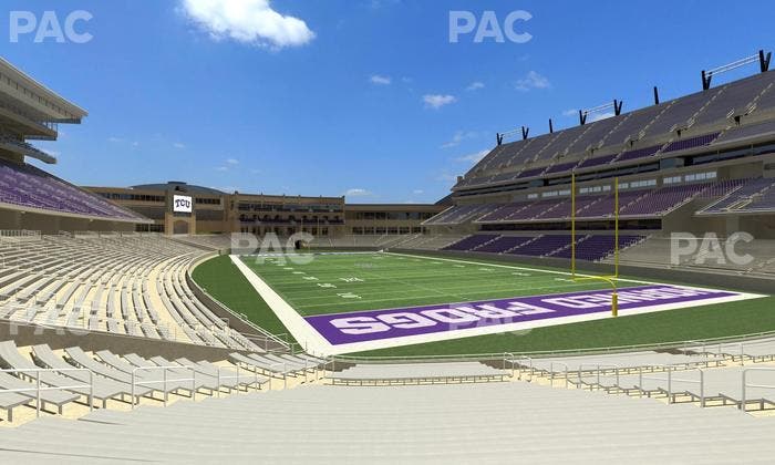 Amon G. Carter Stadium - Section 118 Seat View