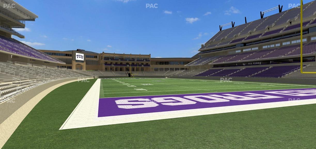 Amon G. Carter Stadium - Section 118 Seat View