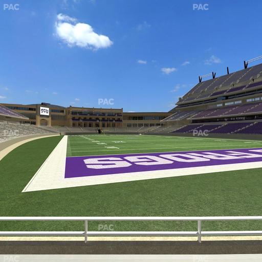 Amon G. Carter Stadium - Section 118 Seat View
