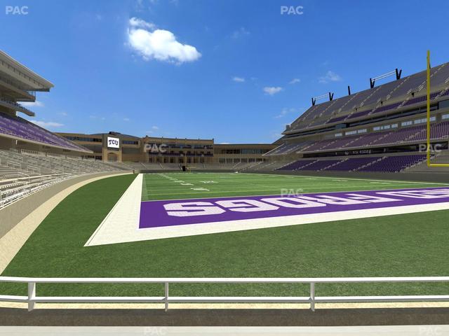 Amon G. Carter Stadium - Section 118 Seat View