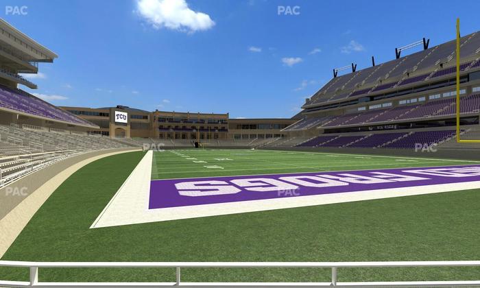 Amon G. Carter Stadium - Section 118 Seat View