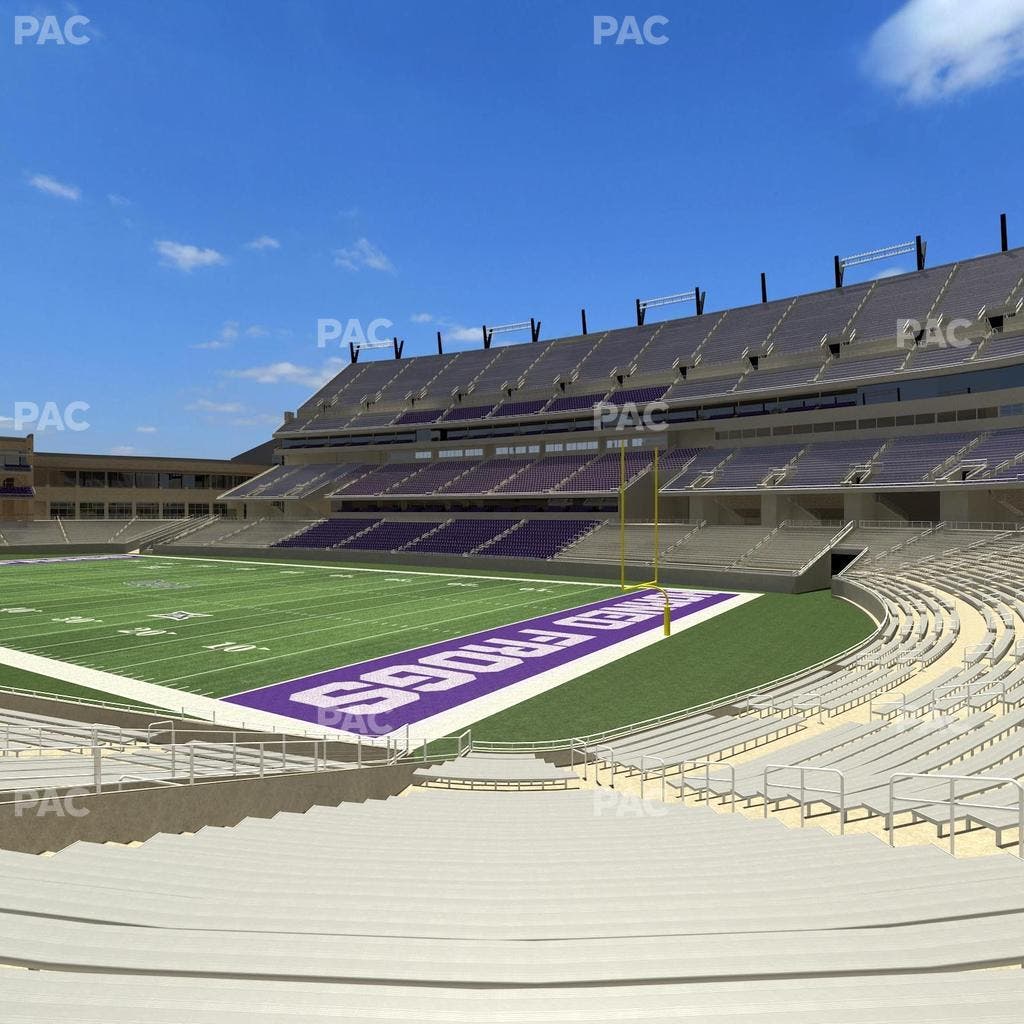 Amon G. Carter Stadium - Section 119 Seat View
