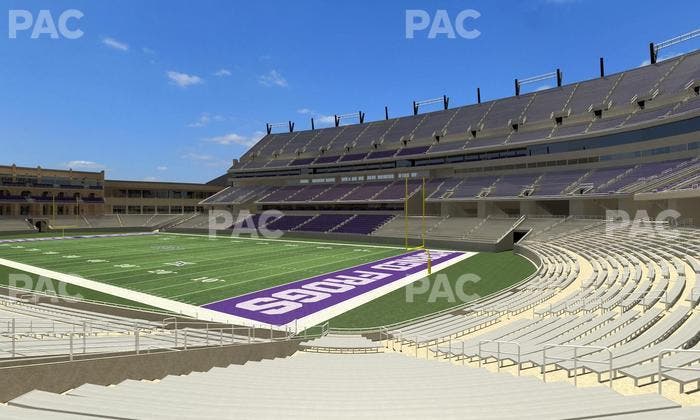 Amon G. Carter Stadium - Section 119 Seat View