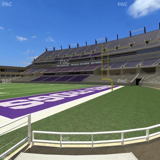 Amon G. Carter Stadium - Section 119 Seat View