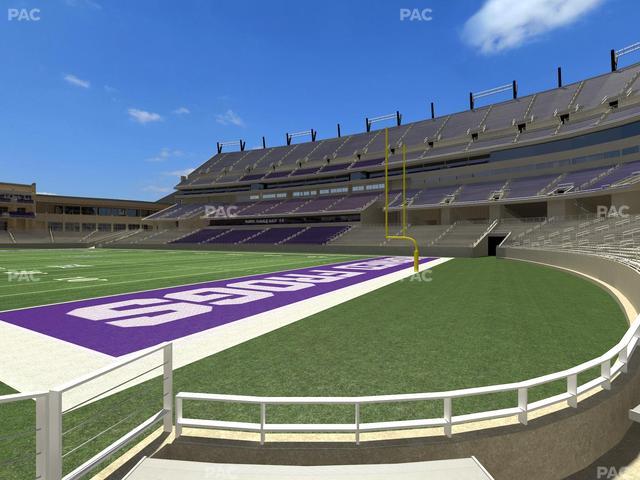 Amon G. Carter Stadium - Section 119 Seat View