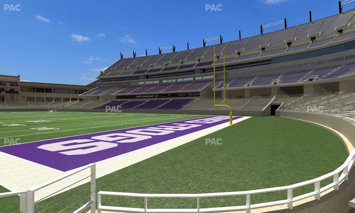 Amon G. Carter Stadium - Section 119 Seat View