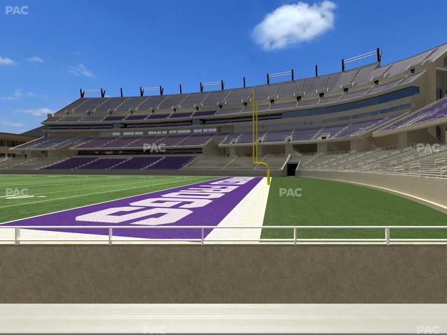 Amon G. Carter Stadium - Section 120 Seat View