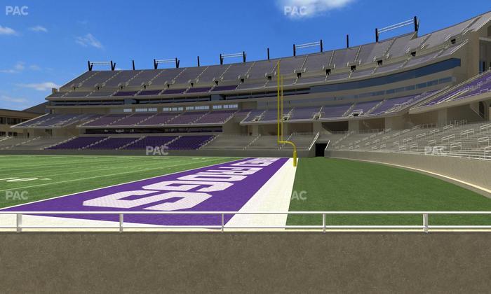 Amon G. Carter Stadium - Section 120 Seat View