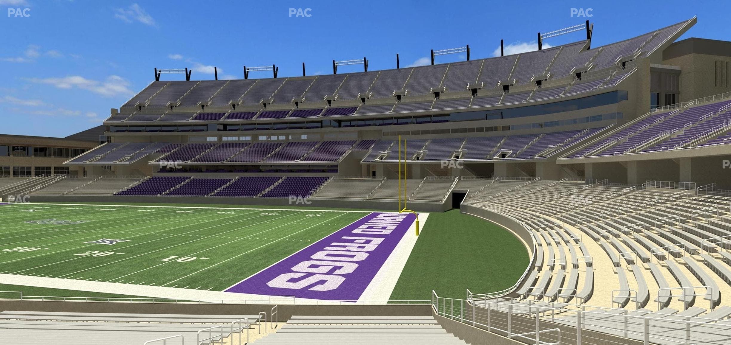 Amon G. Carter Stadium - Section 120 Seat View