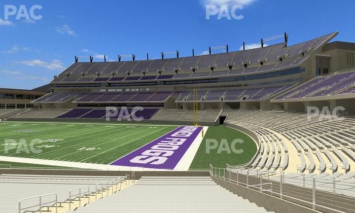 Amon G. Carter Stadium - Section 120 Seat View