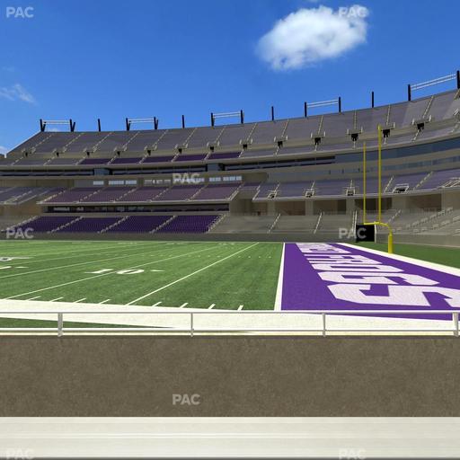 Amon G. Carter Stadium - Section 121 Seat View