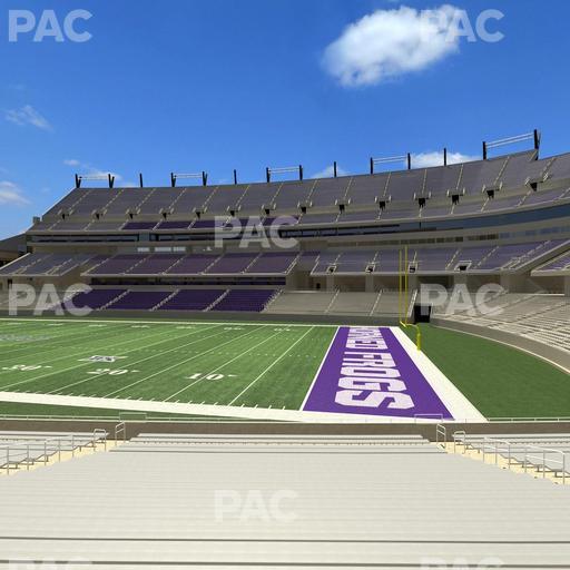 Amon G. Carter Stadium - Section 121 Seat View