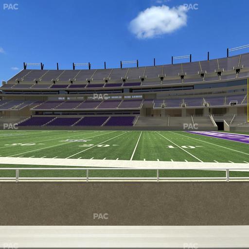 Amon G. Carter Stadium - Section 122 Seat View