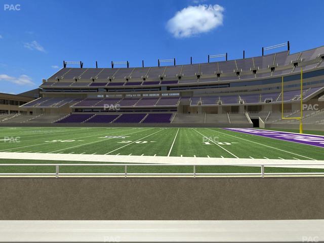 Amon G. Carter Stadium - Section 122 Seat View