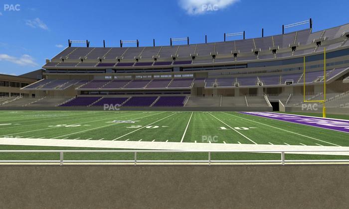 Amon G. Carter Stadium - Section 122 Seat View