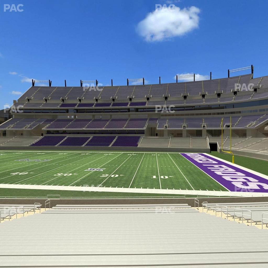 Amon G. Carter Stadium - Section 122 Seat View