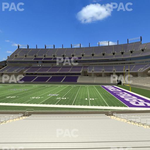 Amon G. Carter Stadium - Section 122 Seat View