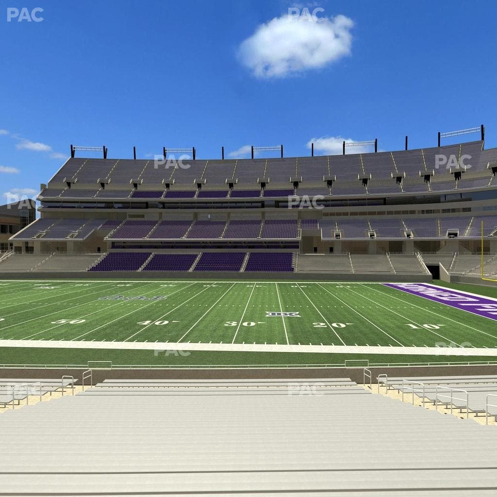 Amon G. Carter Stadium - Section 123 Seat View