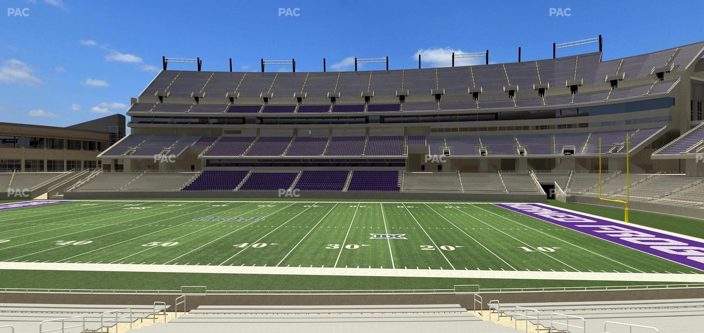 Amon G. Carter Stadium - Section 123 Seat View