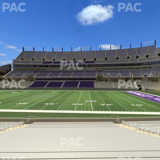 Amon G. Carter Stadium - Section 123 Seat View
