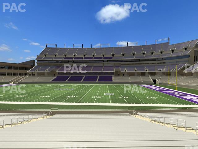 Amon G. Carter Stadium - Section 123 Seat View Amon G. Carter Stadium - Section 123 Seat View