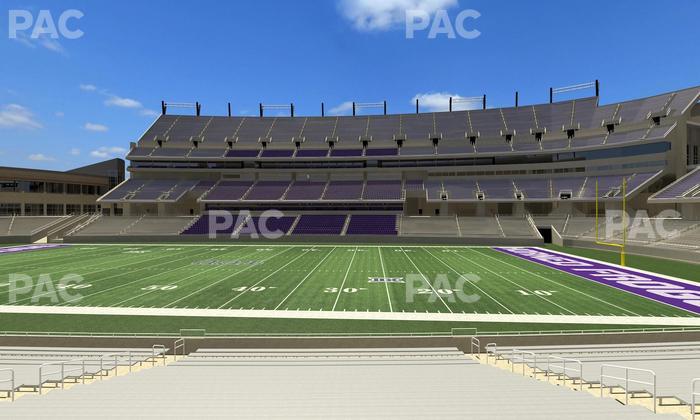 Amon G. Carter Stadium - Section 123 Seat View