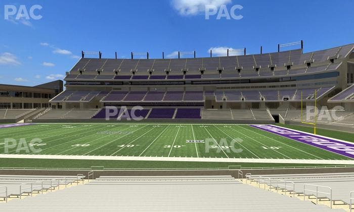Amon G. Carter Stadium - Section 123 Seat View