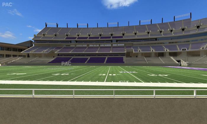 Amon G. Carter Stadium - Section 123 Seat View