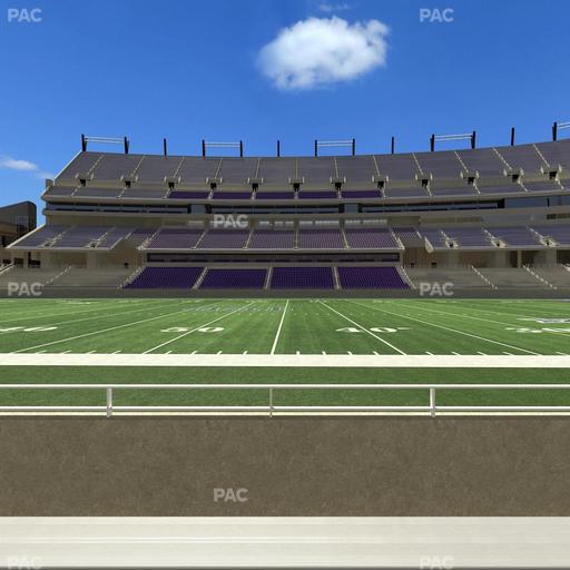 Amon G. Carter Stadium - Section 124 Seat View