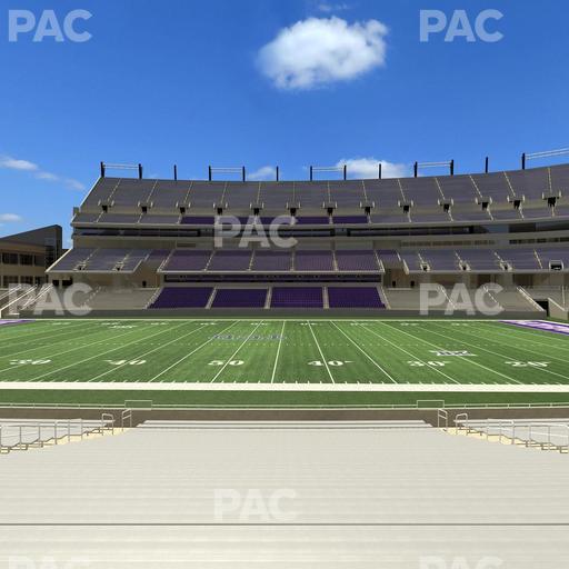 Amon G. Carter Stadium - Section 124 Seat View