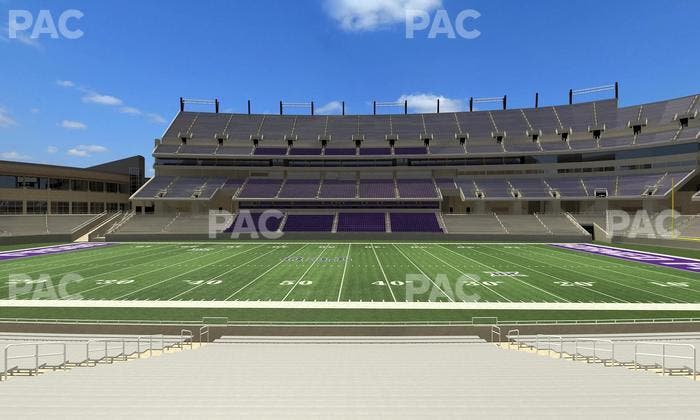 Amon G. Carter Stadium - Section 124 Seat View