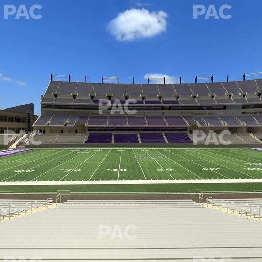 Amon G. Carter Stadium - Section 125 Seat View