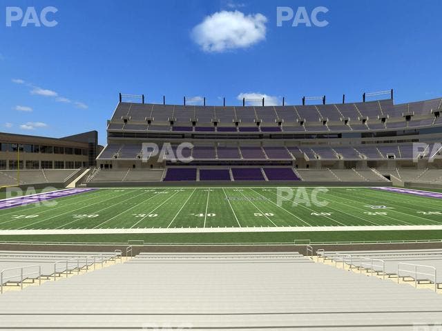 Amon G. Carter Stadium - Section 125 Seat View