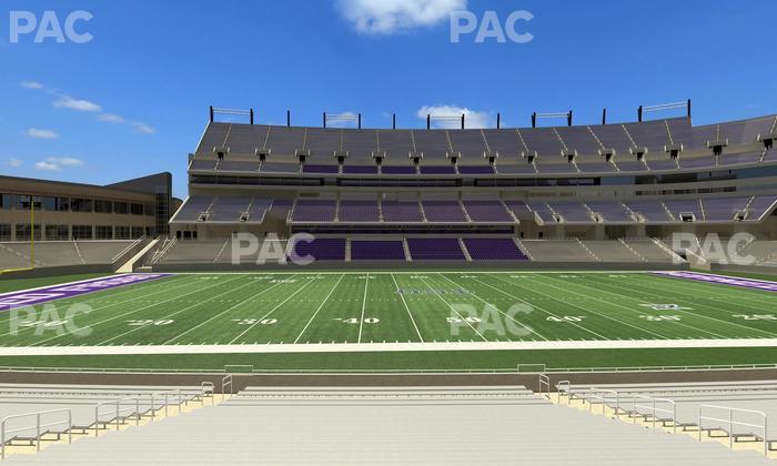 Amon G. Carter Stadium - Section 125 Seat View