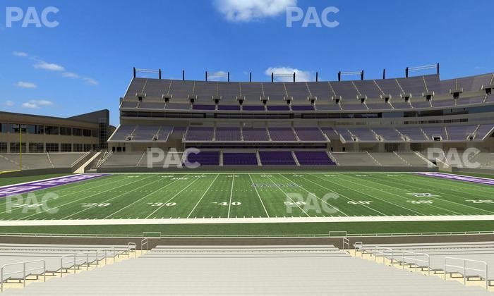 Amon G. Carter Stadium - Section 125 Seat View