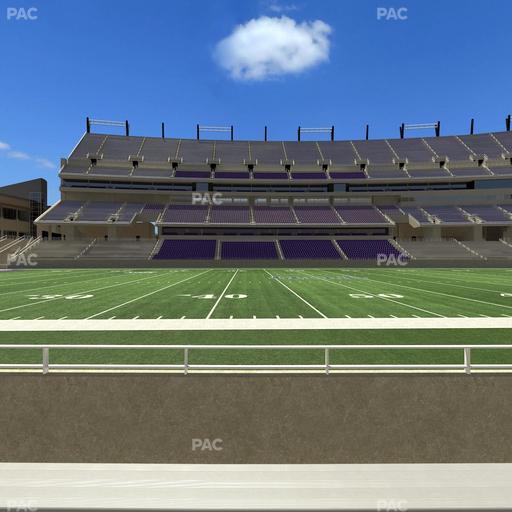 Amon G. Carter Stadium - Section 125 Seat View
